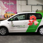Fahrzeugbeschriftung/Teilfolierung